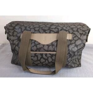 YSL Vintage Giraffe Print Large Duffel‎ Tote